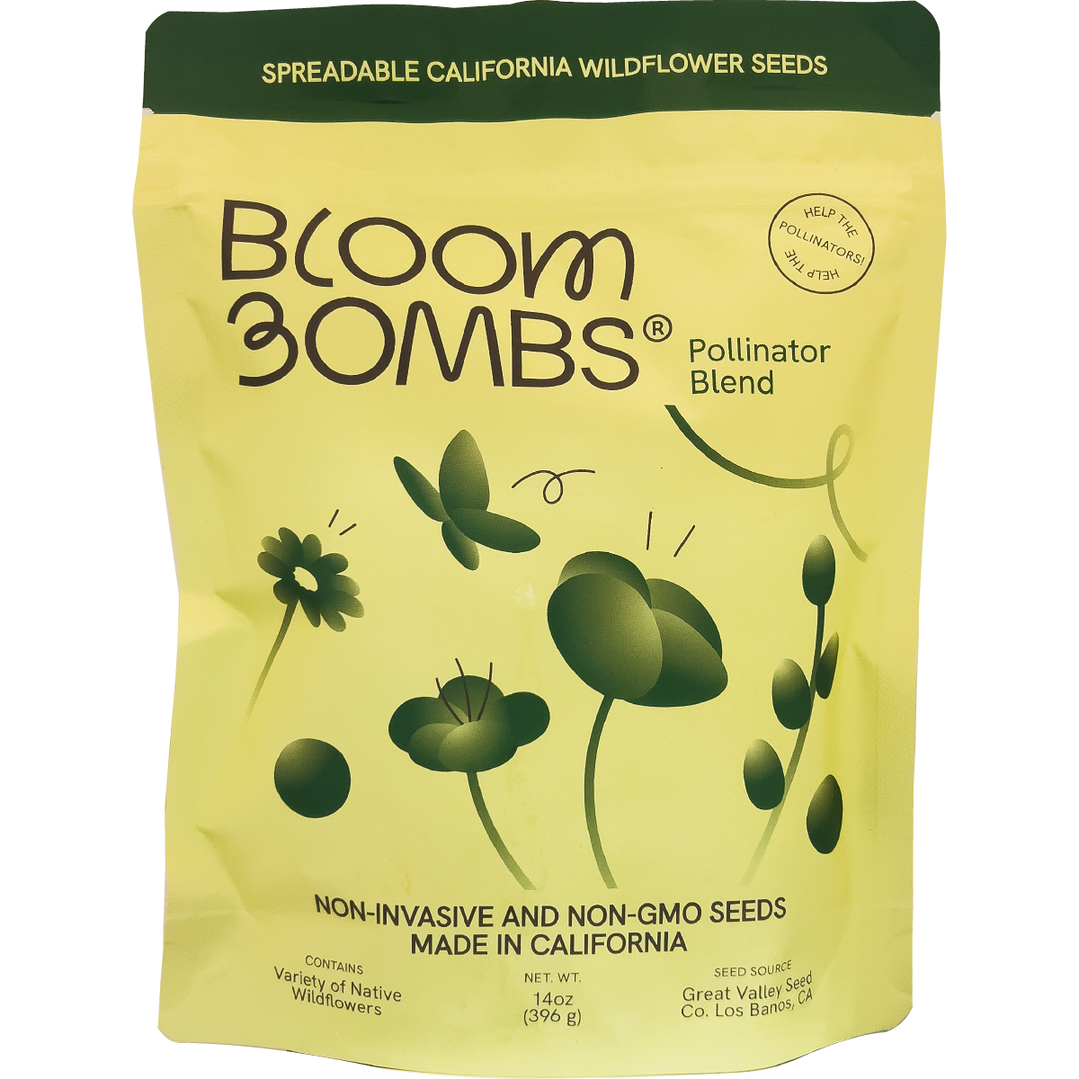 are wildflower seeds invasive Bloom Bombs