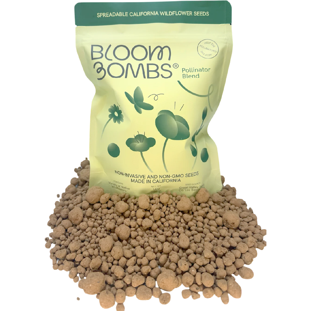 are wildflower seeds invasive Bloom Bombs