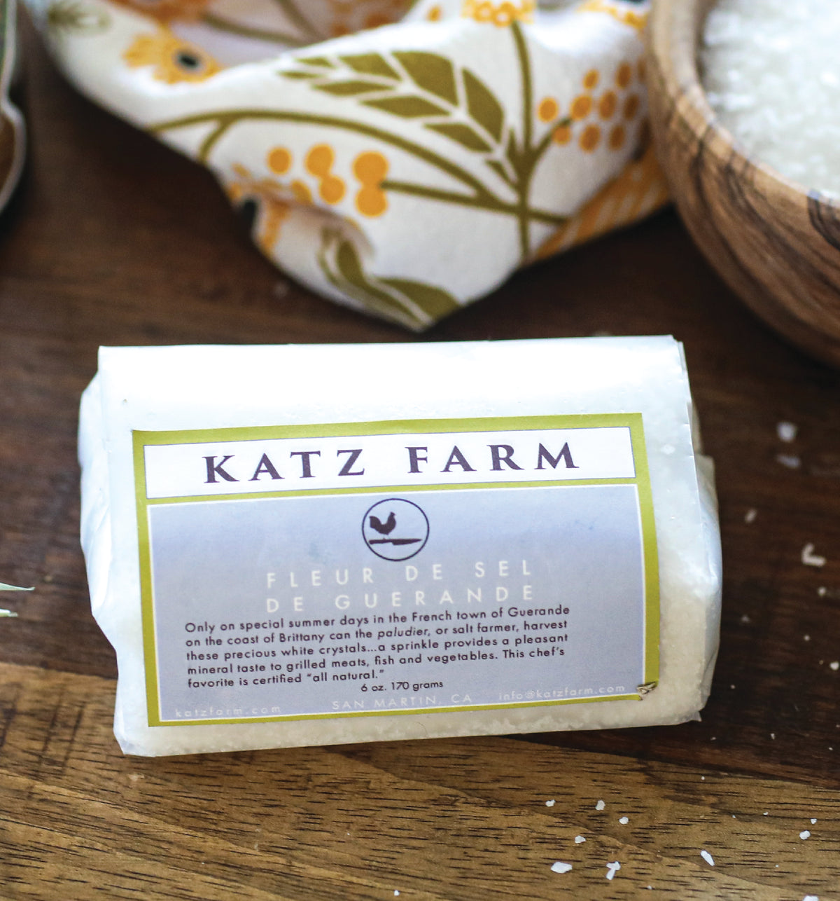 KATZ Farm Fleur De Sel De Guerande Salt | KATZ Farm