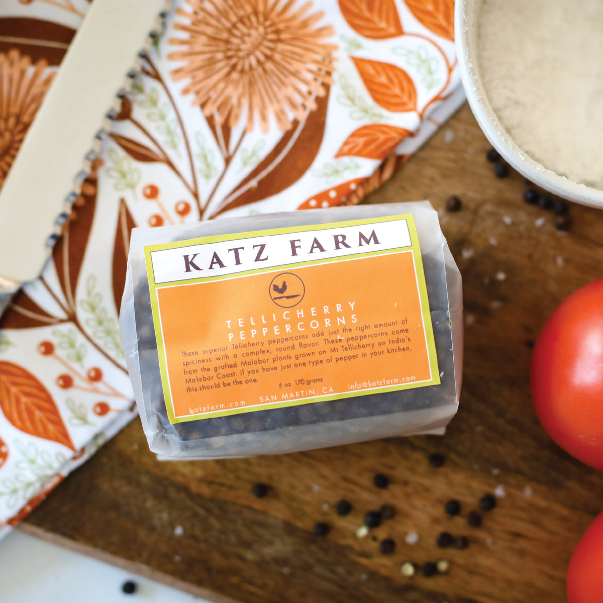 カコーレマルキン　33本 KATZ Farm Tellicherry Peppercorns | KATZ Farm