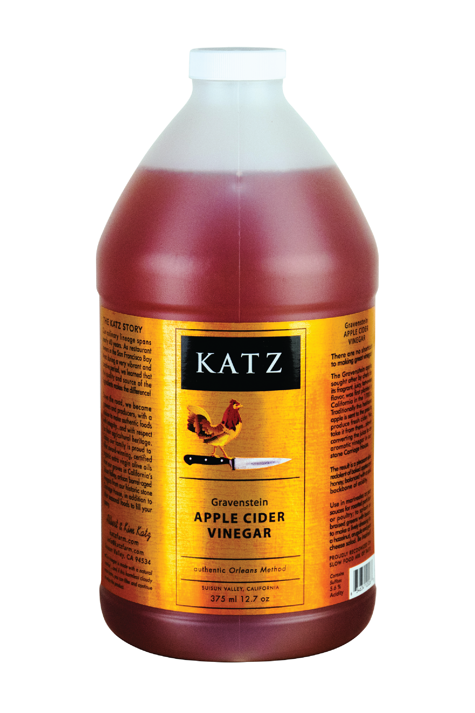 apple cider vinegar for indoor plants KATZ Gravenstein Apple Cider Vinegar - Half Gallon