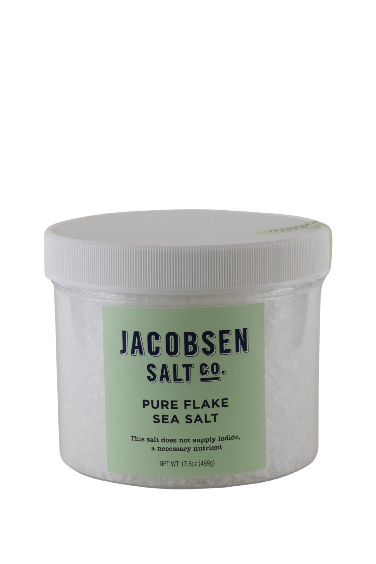 Jacobsen Flakey Salt 17.6 Oz Chef Jar KATZ Farm